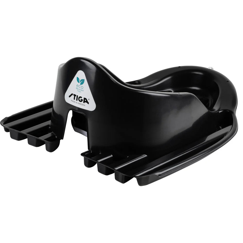 STIGA Cruiser Babyslede med Sele ECO - Svart