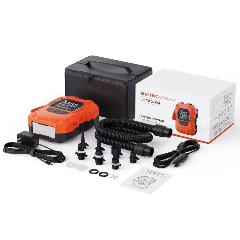 SURFMORE Power Elektrisk SUP Pumpe 22 PSI i rød