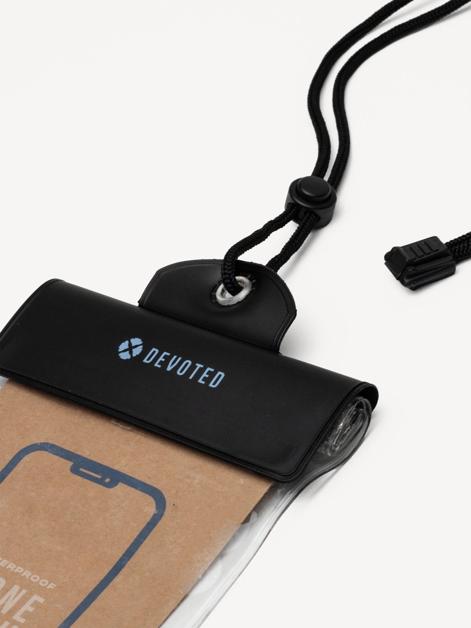 Devoted Vandtæt Telefoncover (Gennemsigtig)