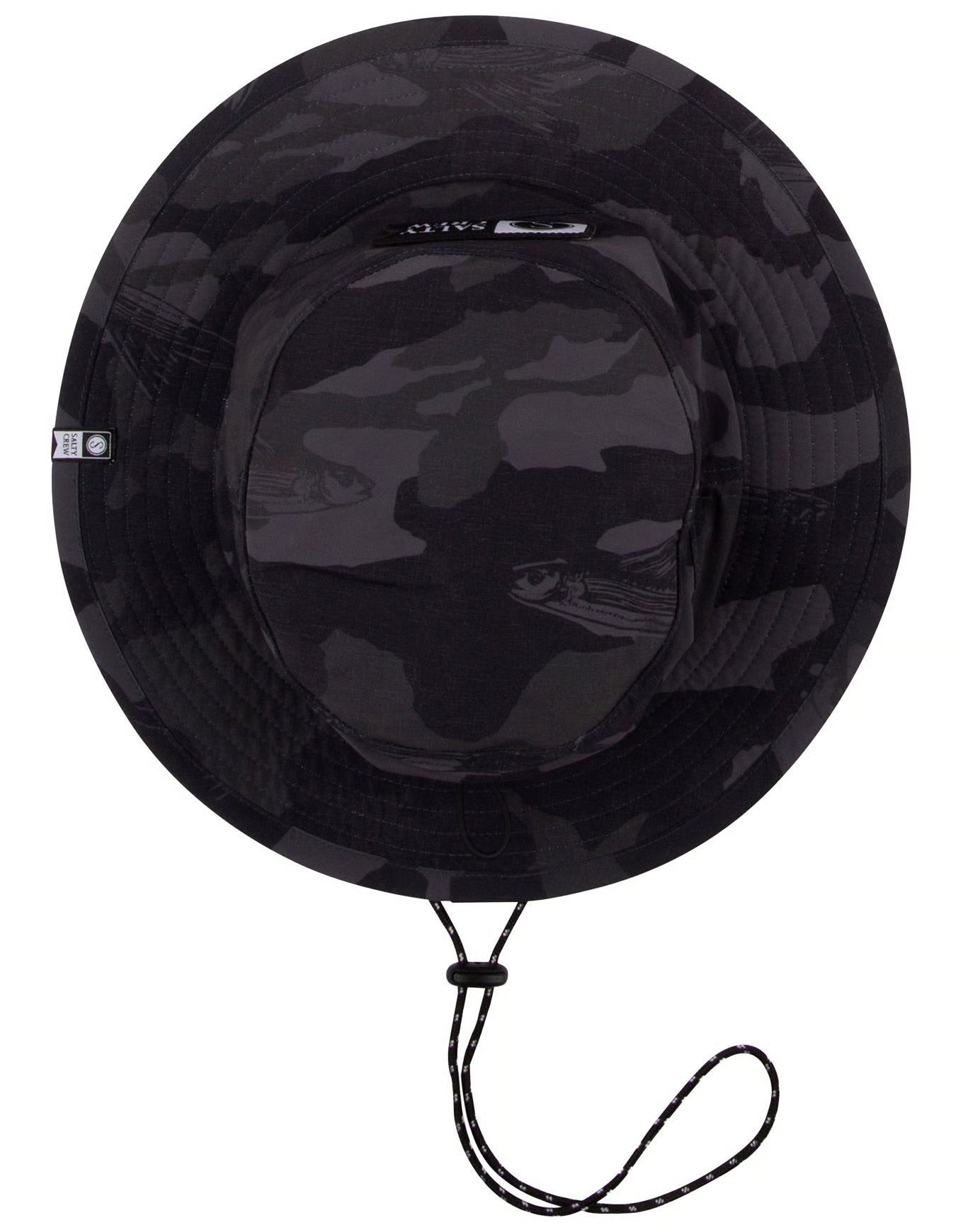 Salty Crew Alpha Tech Boonie - Sort Camo