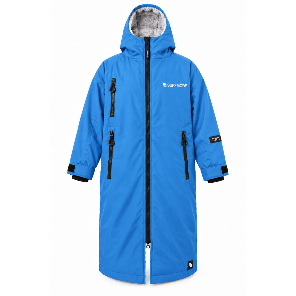 SURFMORE Change Robe Long Sleeve - Blå
