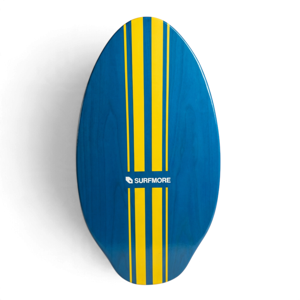 SURFMORE Classic Skimboard 37" - Blue Stripe