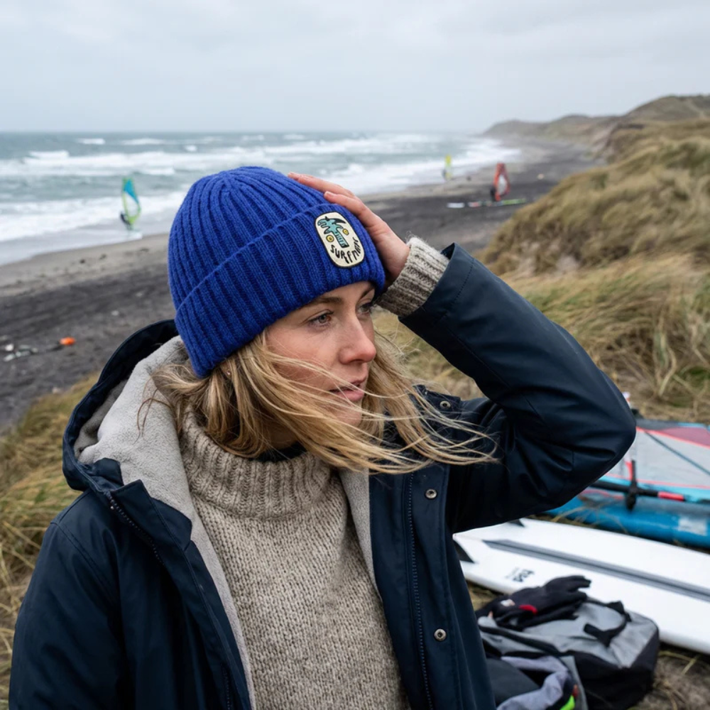 SURFMORE Ocean Beanie - Blå