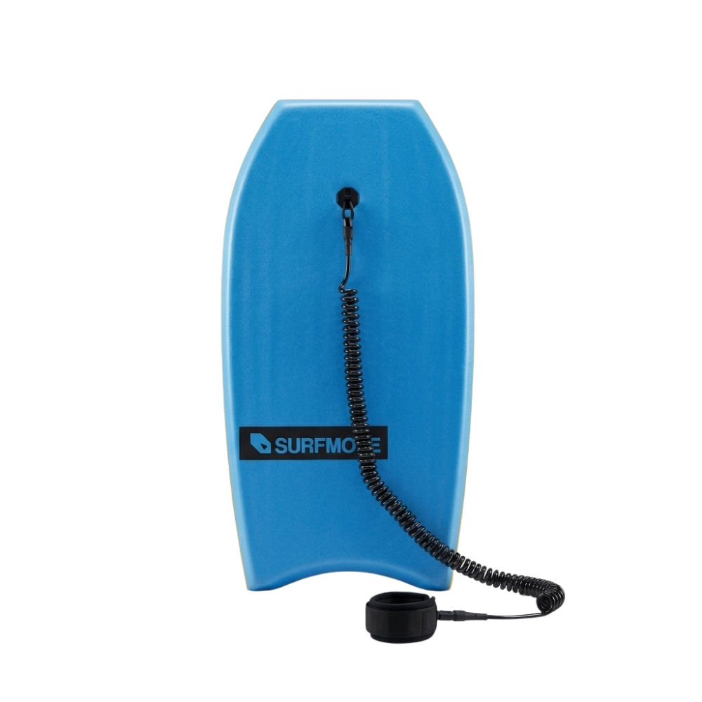 SURFMORE Ride Bodyboard 37" Inkl. Leash - Blå