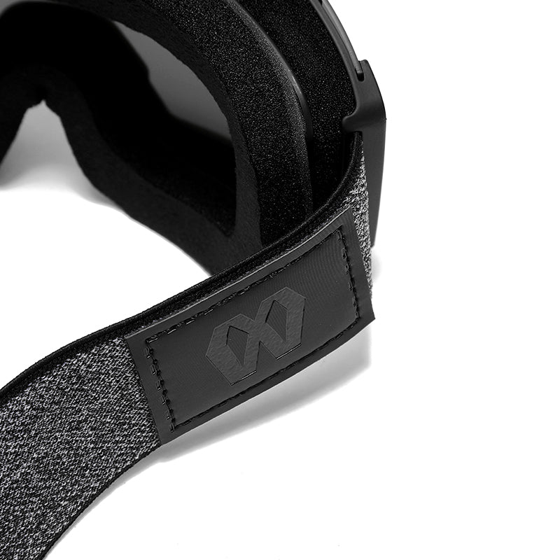 We Meta skibriller til voksne - Sort m/ sort linse