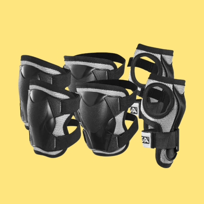 Beskyttelsessæt til løbehjul