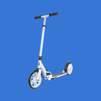 Scooter med store hjul