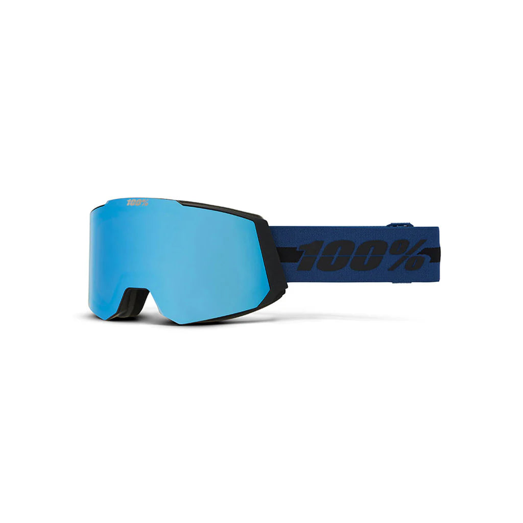 100% SNOWCRAFT HiPER Skibriller - Dusty/Mir. Blue + Ekstra linse