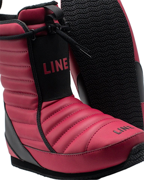 Line-Bootie-2.0-Red-24/25-close-up