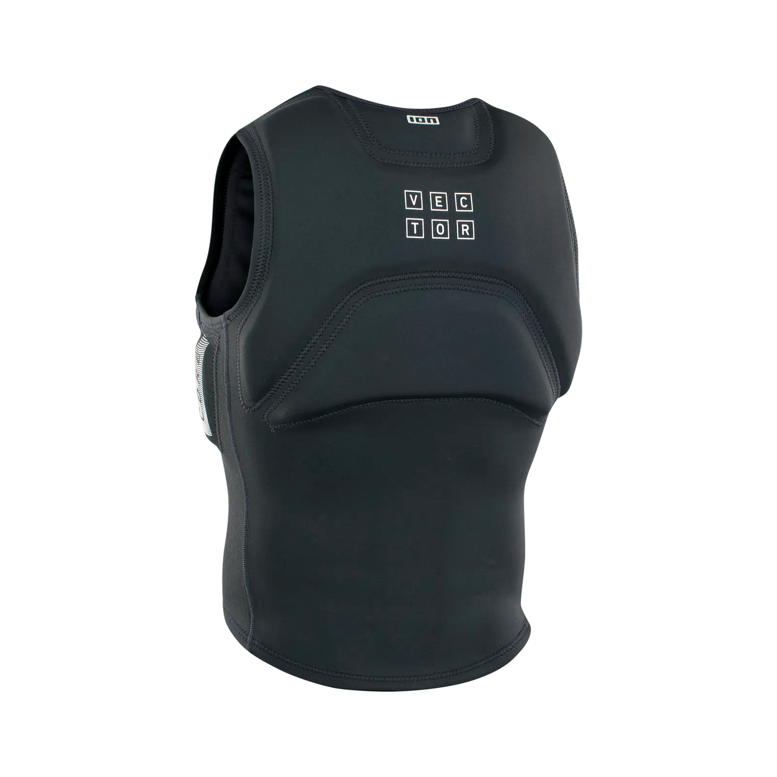 ION Vector Core Vest Front-Zip Herre - Sort