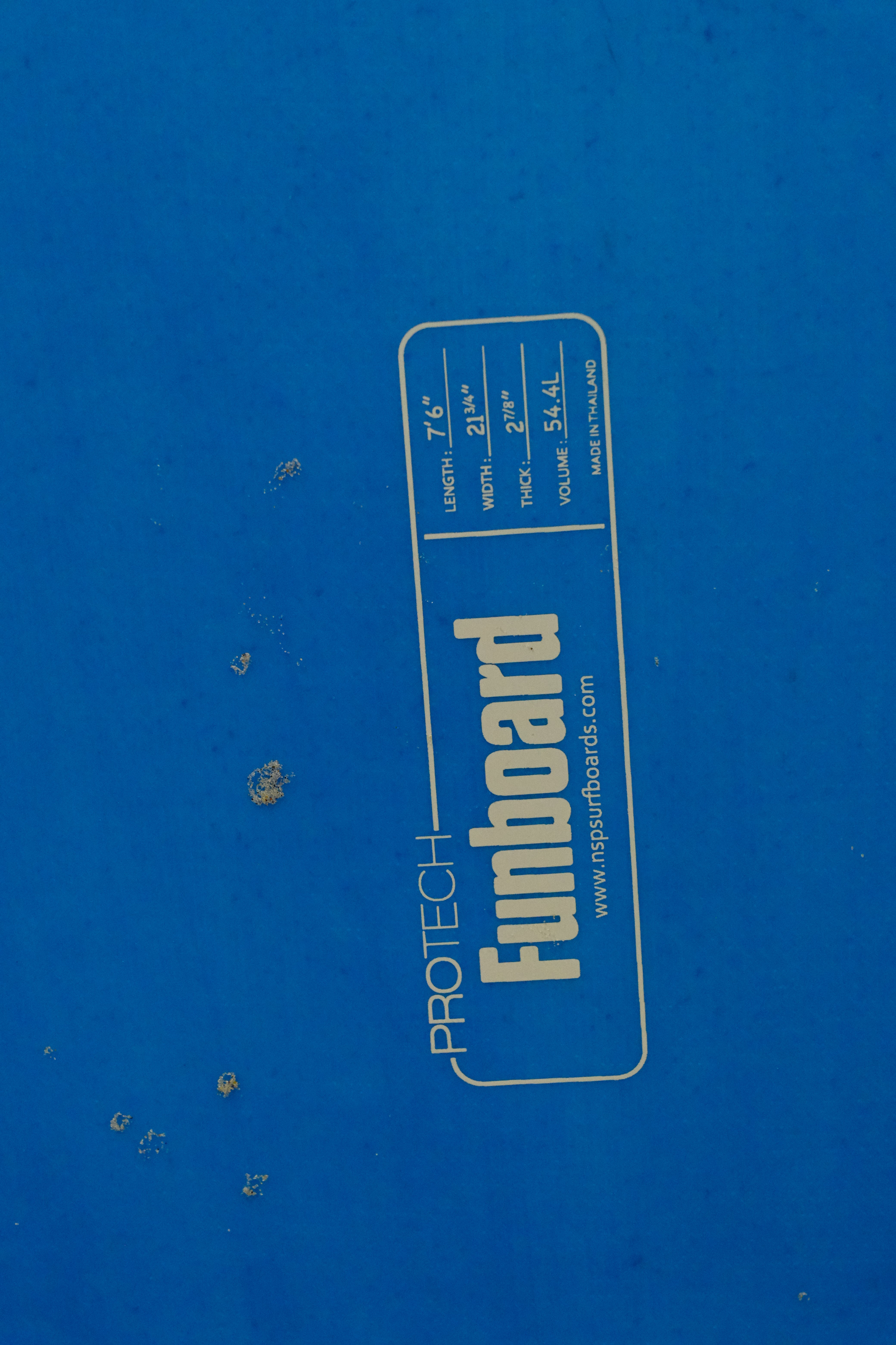 NSP Protech Fun 7'6 Marine Tint FTU - Surfebrett - DEMO