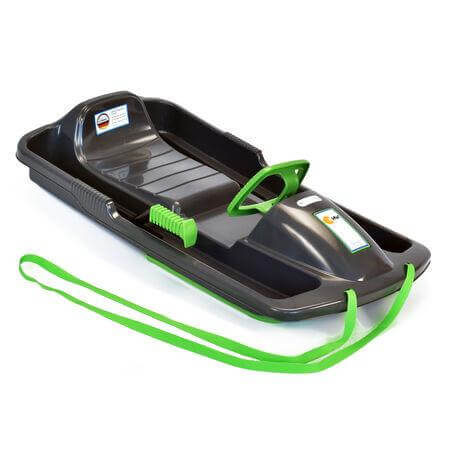 bobslaede-med-rat-og-bremser-anthracite-groen