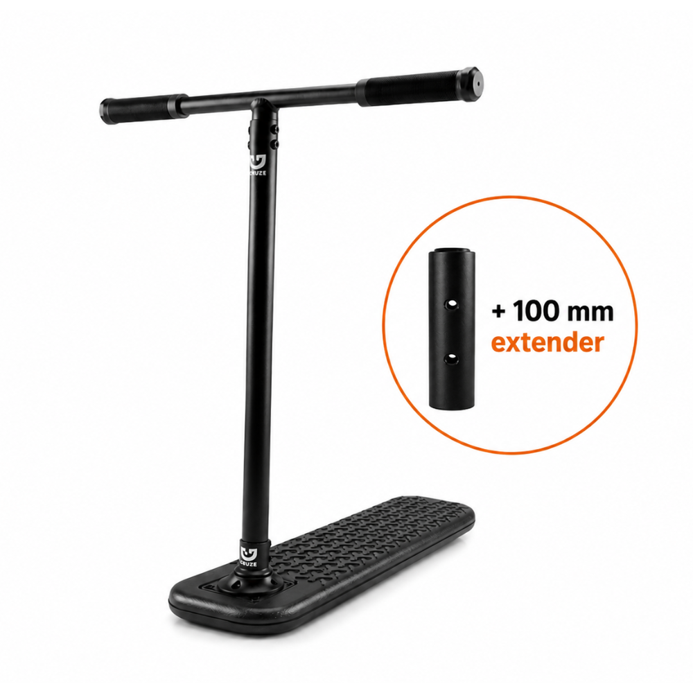 Cruze Pro Trampolin Løbehjul plus 100 mm forlænger