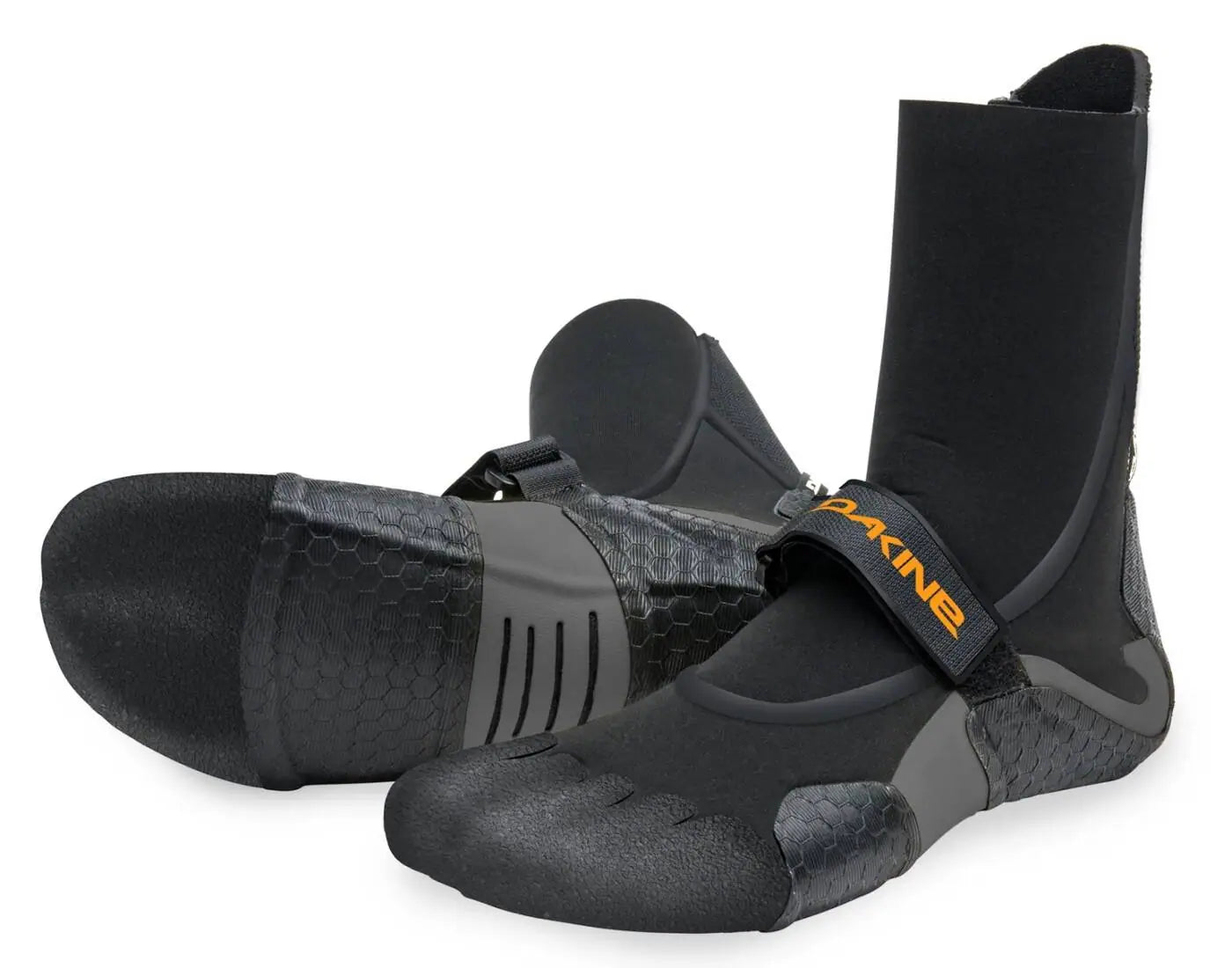 Dakine Cyclone Split-Toe (5/4mm) Neopren Støvler - EU 38-39 - Sort