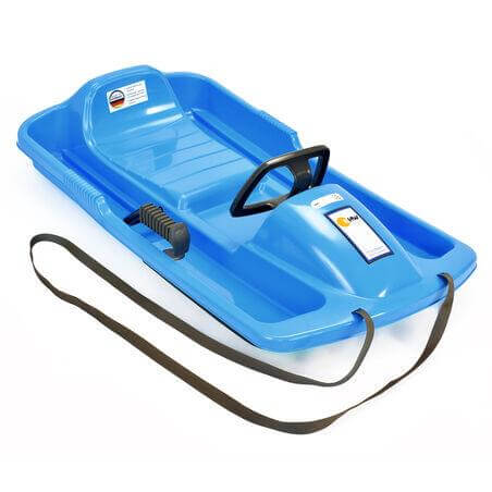 snowfox-bobslaede-med-rat-og-bremser-blaa