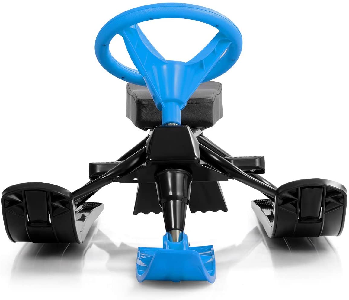 SnowRider Snowracer kælk med rat - Blå