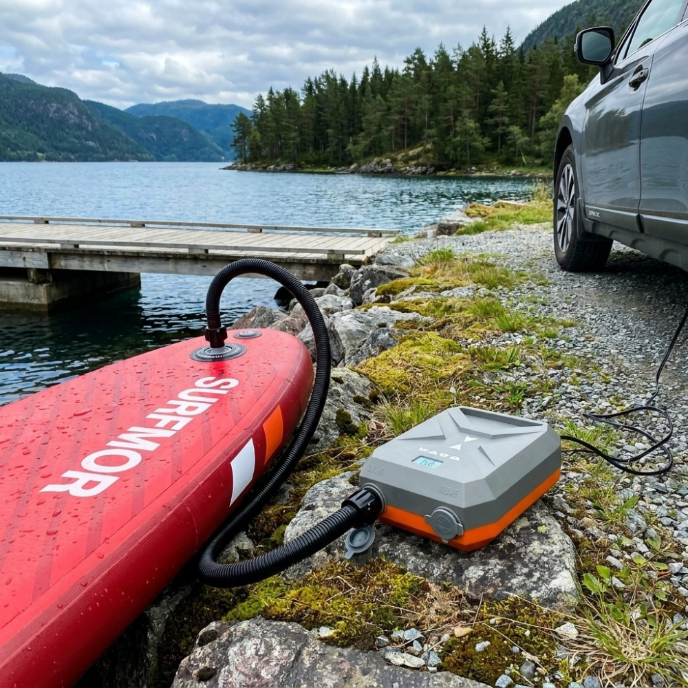 SURFMORE Active Elektrisk SUP Pumpe 20 PSI