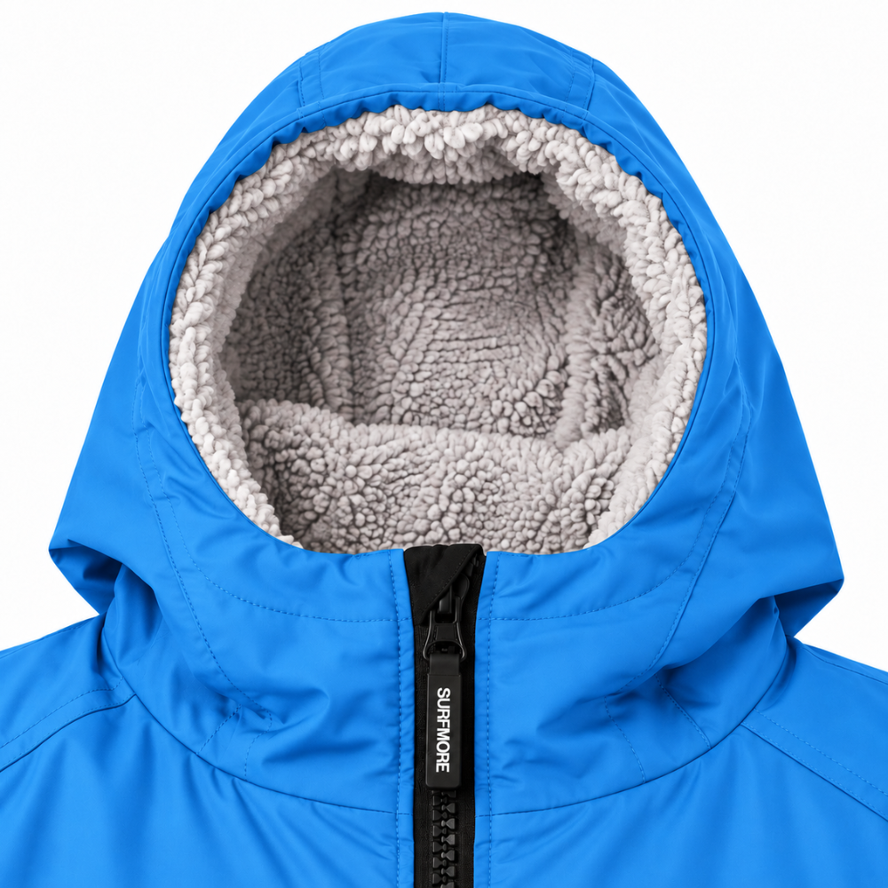 SURFMORE Change Robe Long Sleeve - Blå