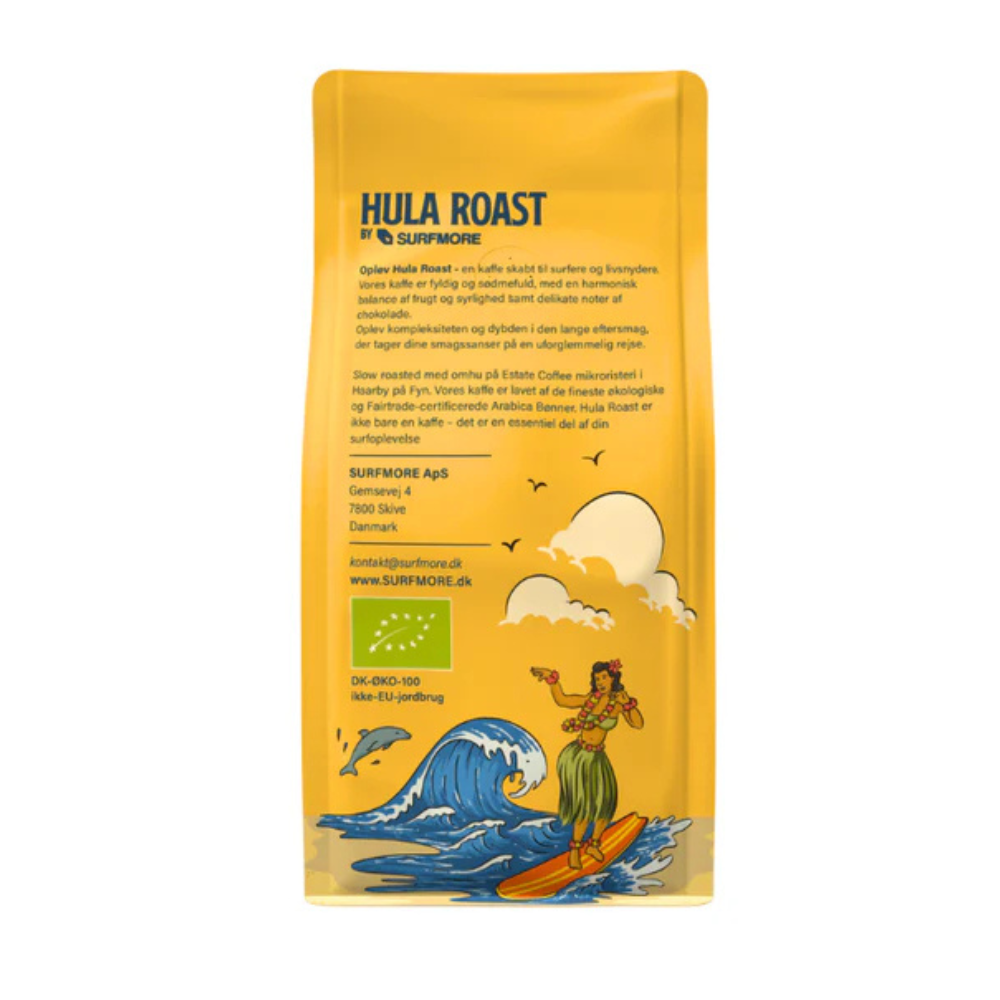 SURFMORE Hula Roast Kaffe (200g) - Hele bønner