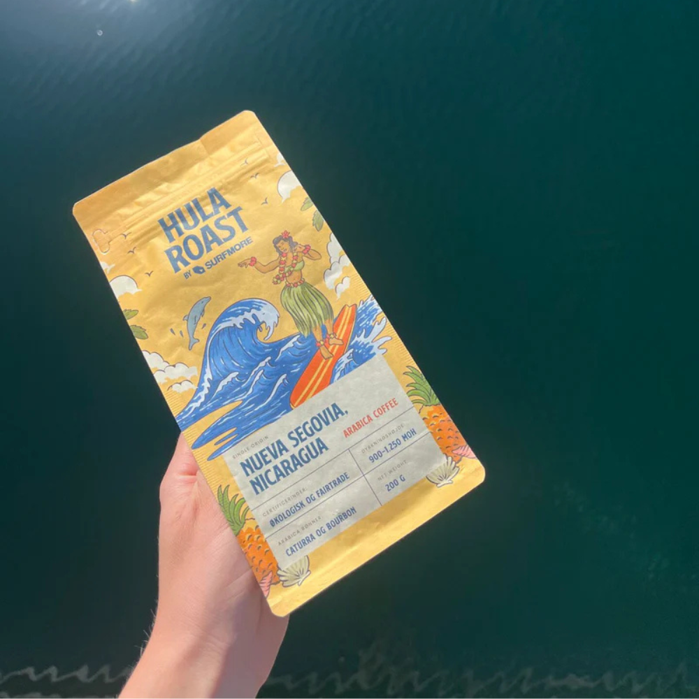 SURFMORE Hula Roast Kaffe (200g) - Hele bønner