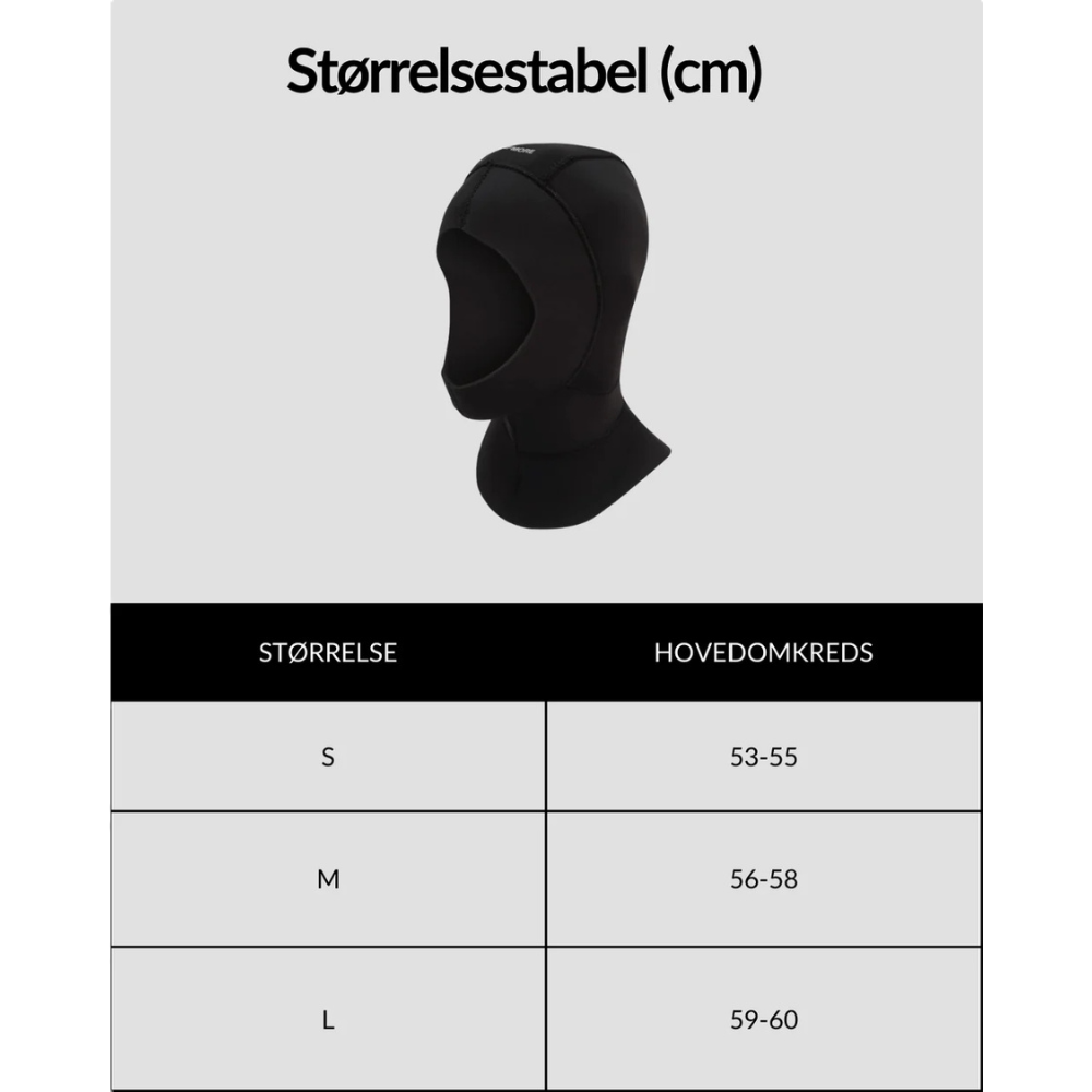 SURFMORE Neopren Hætte (3mm)