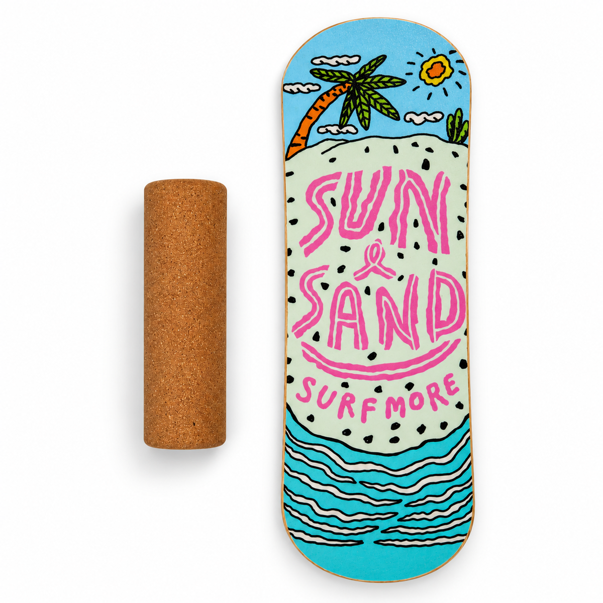 SURFMORE Balanceboard - Sun & Sand