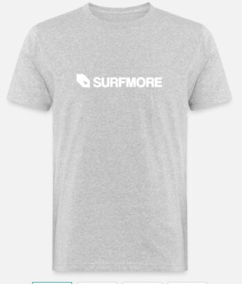 surfmore-logo-tee-graa
