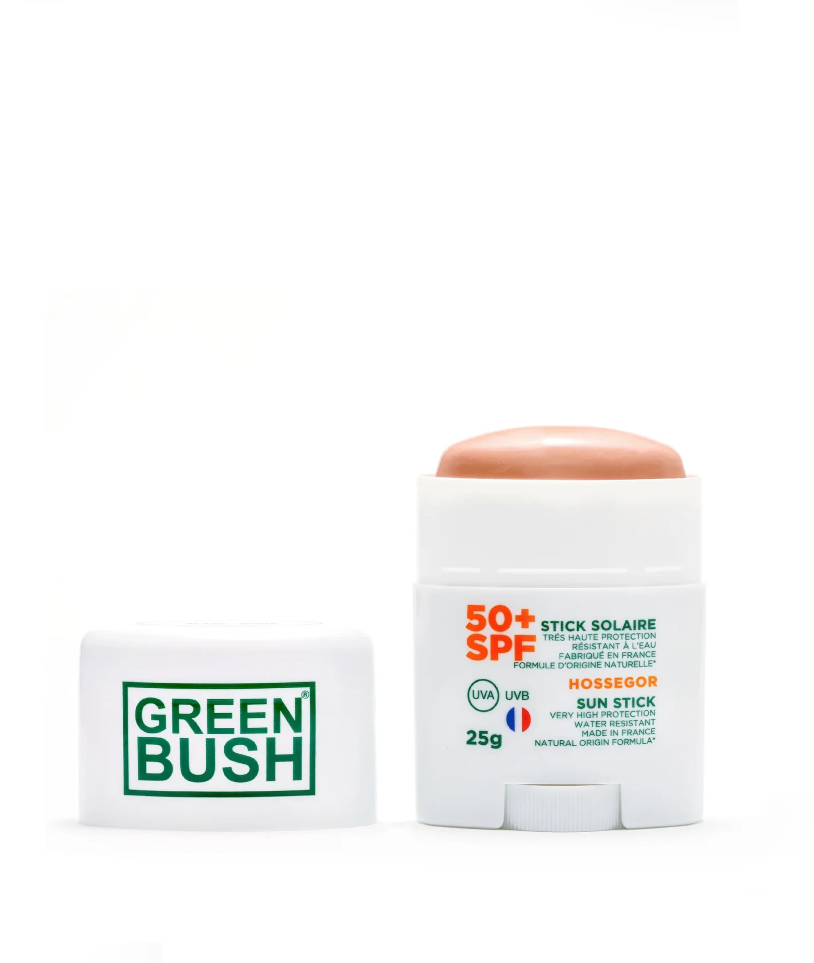 Se Greenbush Sunscreen Stick SPF 50+ Pink (25g) hos SurfMore